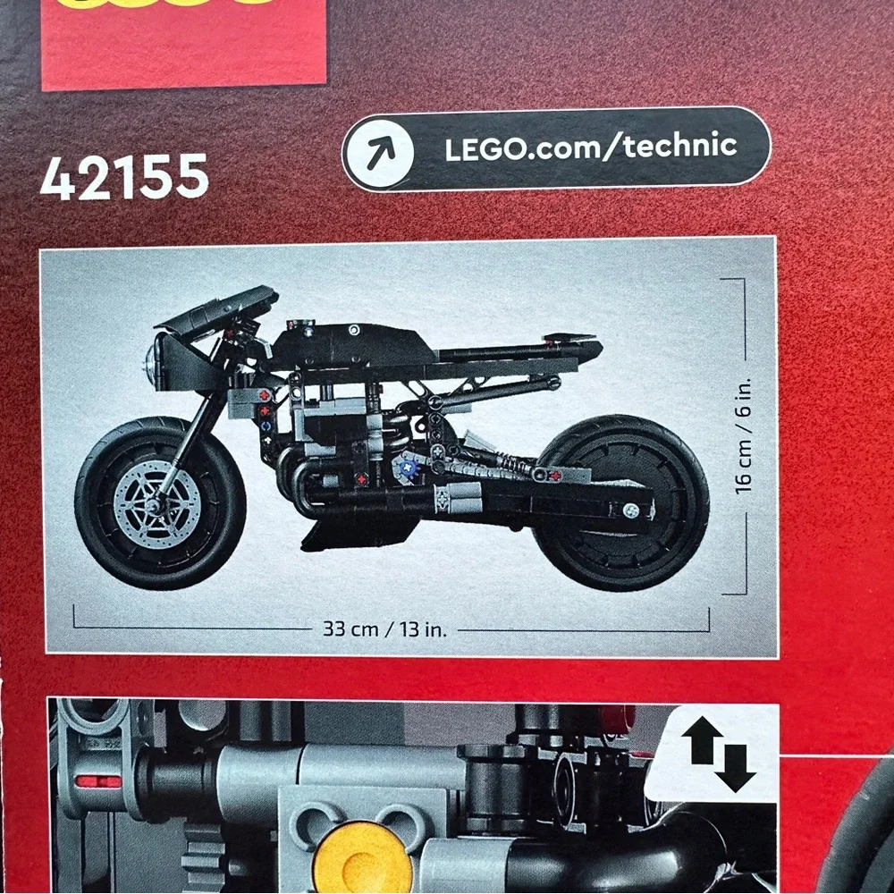 LEGO Technic The Batman Batcycle 42155 NISB NWT - Picture 7 of 13